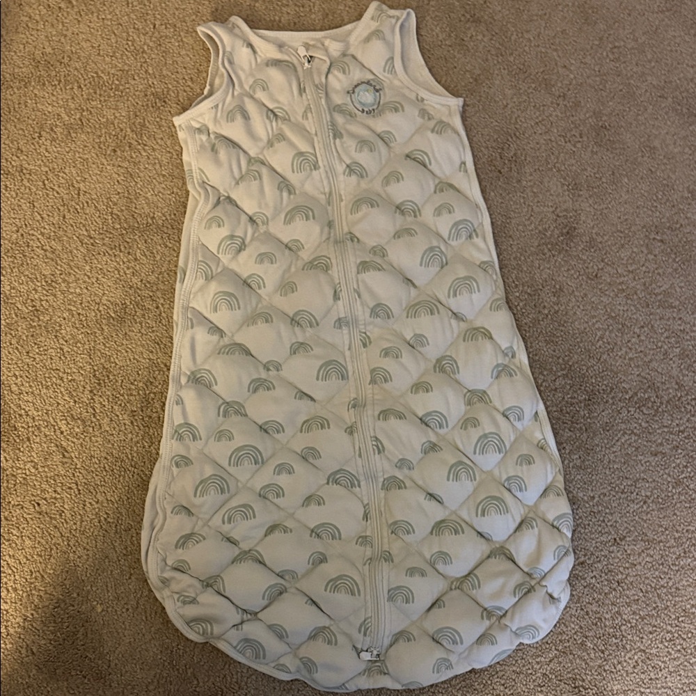 Weighted Sleep Sack with Rainbow Pattern